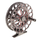 Maxbell Super Smooth Fly Fishing Reel Wheel Full Metal Fly Reel 2 BB 1:1 Gear Ratio 90mm Diameter Ice Reel - Aladdin Shoppers