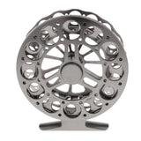 Maxbell Super Smooth Fly Fishing Reel Wheel Full Metal Fly Reel 2 BB 1:1 Gear Ratio 90mm Diameter Ice Reel - Aladdin Shoppers