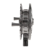Maxbell Super Smooth Fly Fishing Reel Wheel Full Metal Fly Reel 2 BB 1:1 Gear Ratio 90mm Diameter Ice Reel - Aladdin Shoppers