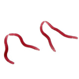 Maxbell 150pcs Earthworm Worm Lure, Smell Red Maggot Bait, Soft Plastic Fishing Lures - Aladdin Shoppers