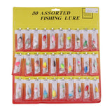 Maxbell 30pcs Copper Spinnerbait Fishing Lures Bait Spoons Sequins Lures for Bass Trout Salmon Walleye - Aladdin Shoppers
