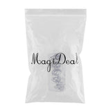 50pcs Weighted Superline Spring Hook with Centering Pin Offset Circle Worm Jig Fishing Hooks - Aladdin Shoppers