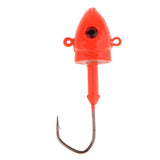5pcs Saltwater Jig Heads Baits Hooks Lead Head Jig Fishing Lures for Carp, Bass, Whiting, Trout, Flounder - Aladdin Shoppers
