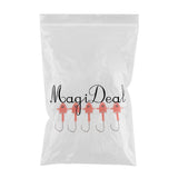 5pcs Saltwater Jig Heads Baits Hooks Lead Head Jig Fishing Lures for Carp, Bass, Whiting, Trout, Flounder - Aladdin Shoppers