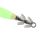 Maxbell 4pcs Sea Fishing Squid Hooks Octopus Hook Saltwater Fishing Lure Hard Bait Green and White - Aladdin Shoppers