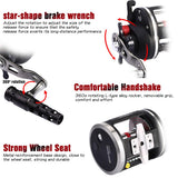 Trolling Reel Conventional Jigging Reel for Sea Big Game Fishing TA5000