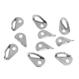 Maxbell 10 Pieces 10mm 25KN Mountaineering Rock Climbing Caving Bolt Hanger Equipment Outdoor - Aladdin Shoppers