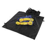 Maxbell Folding Climbing Rope Bag Gear Equipment Backpack with Safety Helmet White