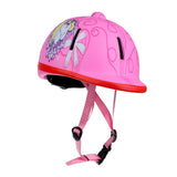 Maxbell Children Kids Adjustable Horse Riding Hat/Helmet Head Protective Gear Snow Pink - Aladdin Shoppers