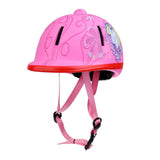 Maxbell Children Kids Adjustable Horse Riding Hat/Helmet Head Protective Gear Snow Pink