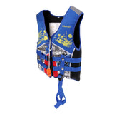 Maxbell Maxbell Kids Buoyancy Life Jackets Vest with Whistle for Swimming Kayaking L Blue