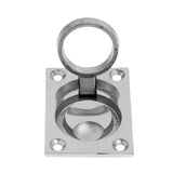 Maxbell 316 Stainless Steel Boat Marine Flush Mount Ring Handle Pull Cabin Deck Hatch Locker Lift 2.44 x 1.7