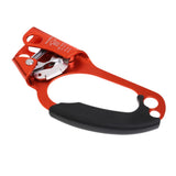 3 Pieces Tree Rock Climbing Hand Ascender Riser 8-13mm Rope Clamp