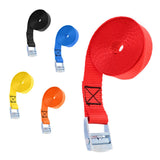 Maxbell Maxbell 5m 25mm Roof Rack Cam Buckle Lashing Tie Down Strap for Kayak SUP Yellow