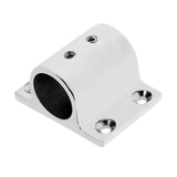3pcs Marine Boat Hand Rail Fitting Rectangle Stanchion Base for 1inch Tube
