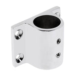 3pcs Marine Boat Hand Rail Fitting Rectangle Stanchion Base for 1inch Tube