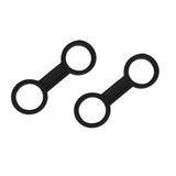 Maxbell Neoprene Scuba Diving Mask Strap & 2 Pieces Silicone Snorkel Keeper Holder