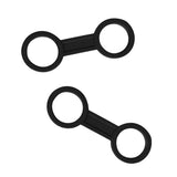 Maxbell Neoprene Scuba Diving Mask Strap & 2 Pieces Silicone Snorkel Keeper Holder