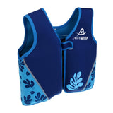 Maxbell Maxbell Kids Child Swimming Float Life Jacket Buoyancy Aid Front Zip Vest S blue