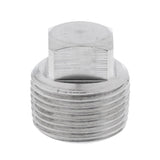 Maxbell 2Pcs Stainless Steel Garboard Drain Plug for Boats Marine 3/4" & 1/2"