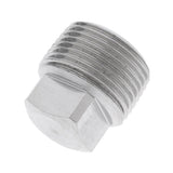 Maxbell 2Pcs Stainless Steel Garboard Drain Plug for Boats Marine 3/4" & 1/2"