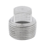 Maxbell 2Pcs Stainless Steel Garboard Drain Plug for Boats Marine 3/4" & 1/2"