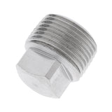 Maxbell 2Pcs Stainless Steel Garboard Drain Plug for Boats Marine 3/4" & 1/2"