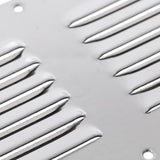 Maxbell Marine Stainless Steel Boat Louvered Vent Cover Louver Ventilation Ventilator Yacht Air Vent Grille Cover Accessories 230x115mm