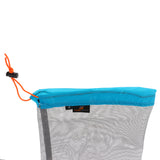 Maxbell 4 Pieces Ultra-light Mesh Stuff Sack Storage Bag for Travel Camping M + S