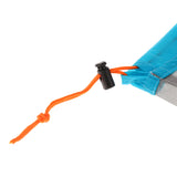 Maxbell 4 Pieces Ultra-light Mesh Stuff Sack Storage Bag for Travel Camping M + S