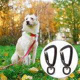 10x2Pieces Lightweight Heavy Duty Self Lock Carabiner Auto Lock Hook Hiking