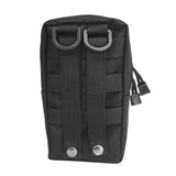 Tactical Molle Pouch Belt Waist Bag Military Waist Fanny Pack Pocket Black