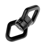 5pcs Safety Swivel Rope Connector Device for Climbing Aerial Dance Black
