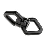 5pcs Safety Swivel Rope Connector Device for Climbing Aerial Dance Black