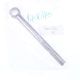 Maxbell M14 304 Stainless Steel Threaded Eye Bolt for Balustrade M14 x 140mm - Aladdin Shoppers