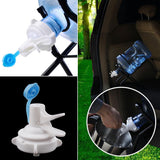 Maxbell 4 Piece Water Bottle Top Spigot Dispenser Valve Faucet Bucket Bibcock Pump