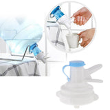Maxbell 4 Piece Water Bottle Top Spigot Dispenser Valve Faucet Bucket Bibcock Pump