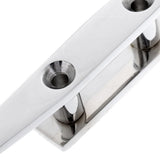 Maxbell 6 Pieces 8" 316 Stainless Steel Marine Boat Flat Top Low Cleat Rope Tie
