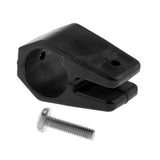Maxbell 8 Pieces Bimini Top Fitting Harware Black Nylon Jaw Slide 1" for Marine Boat