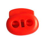 Maxbell Maxbell (Pack of 10) Plastic Bean Cord Locks Stopper Toggle Rope Clamp 2-Holes Cordlocks Clasp Buckle Drawstring Sewing Fasteners
