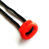 Maxbell Maxbell (Pack of 10) Plastic Bean Cord Locks Stopper Toggle Rope Clamp 2-Holes Cordlocks Clasp Buckle Drawstring Sewing Fasteners