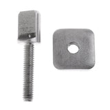 304 Stainless Steel Fin Screw & Plate G5 Tri Fin for SUP Surfboard Surfing