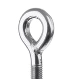Maxbell Stainless Steel Eyebolt Longshank Long Thread Welded Eye Bolt Hardware M5 M8