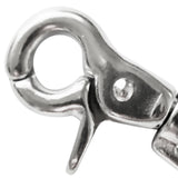 Maxbell 2 Piece Stainless Steel Swivel Lobster Clasp Clip Snap Hook Bag Pet Lanyard