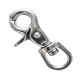 Maxbell 2 Piece Stainless Steel Swivel Lobster Clasp Clip Snap Hook Bag Pet Lanyard
