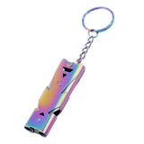Maxbell Double Pipe High Decibel Outdoor Camping Survival Emergency Whistle Colorful - Aladdin Shoppers