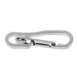 Maxbell Multi-function Stainless Steel Key Chain Carabiner Hook Outdoor Tools Silver - Aladdin Shoppers