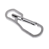Maxbell Multi-function Stainless Steel Key Chain Carabiner Hook Outdoor Tools Silver - Aladdin Shoppers