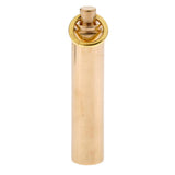 Maxbell Brass Waterproof Pill Capsule Toothpick Holder Box Survival Waterproof Storage Container
