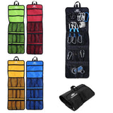 Maxbell Folding Rock Climbing Caving Quickdraw Sling Carabiner Collection Bag Black - Aladdin Shoppers